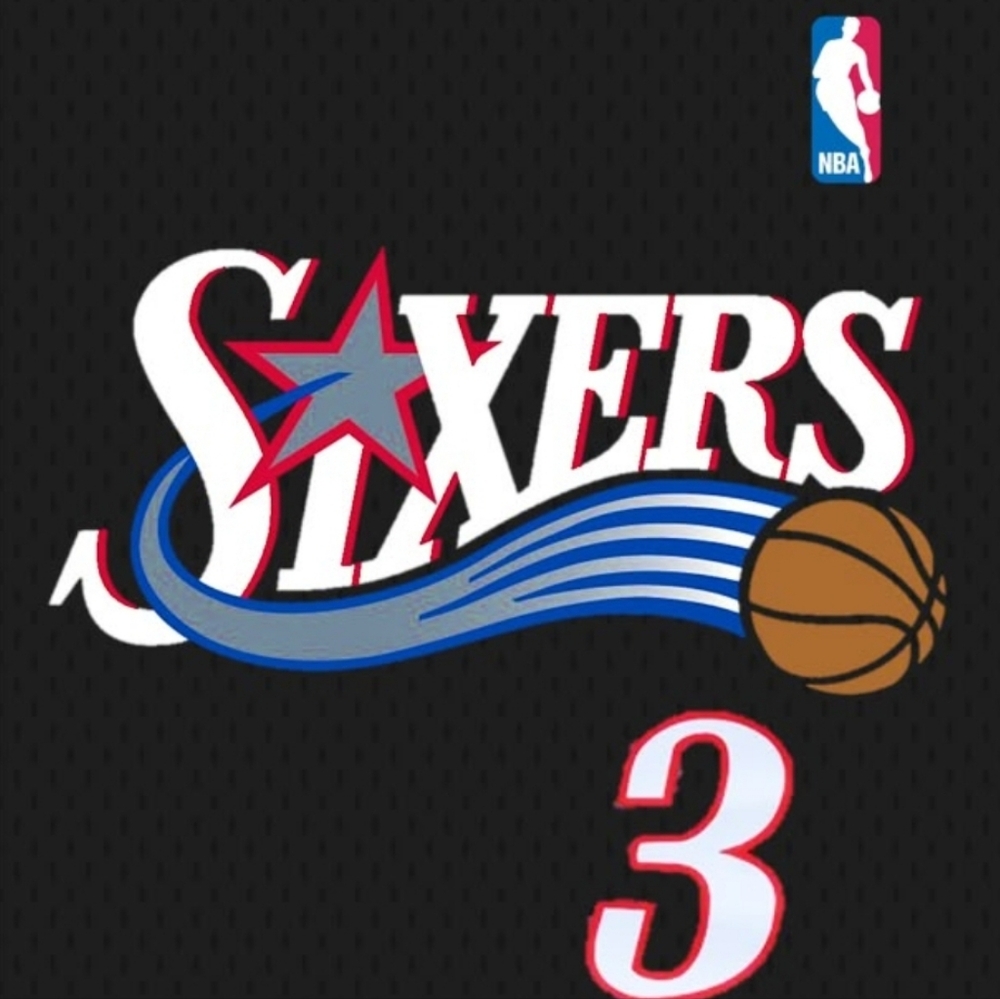 Allen Iverson Philadelphia 76ers Throwback Jersey - Picture 4 of 11